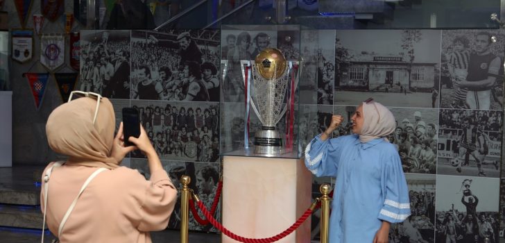 Trabzonspor’un şampiyonluk kupasına bir ayda 80 bin ziyaretçi