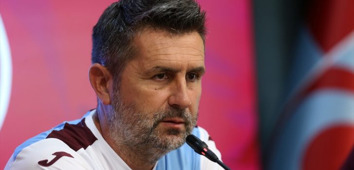 Trabzonspor Teknik Direktörü Nenad Bjelica’nın basın toplantısı