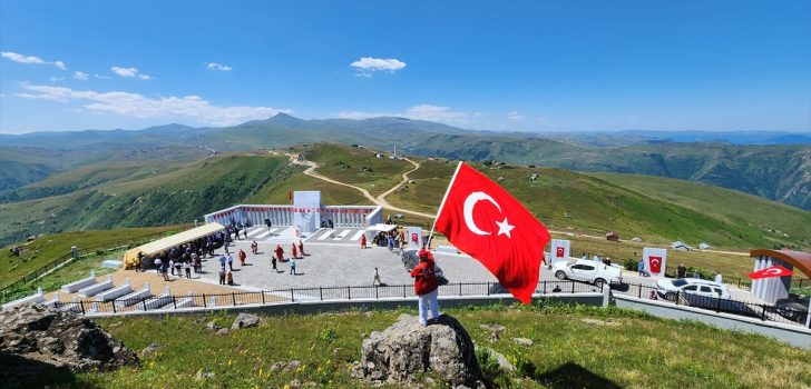 Trabzon’da yeniden düzenlenen Harmantepe Şehitliği açıldı