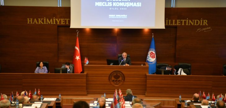Büyükşehir Belediye Meclisinin eylül ayı ilk toplantısı yapıldı