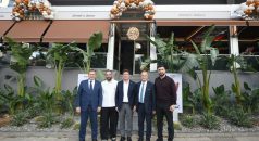 Yomra’da Yeni Restoran Açıldı: İş Dünyası ve Belediye Başkanları Bir Araya Geldi