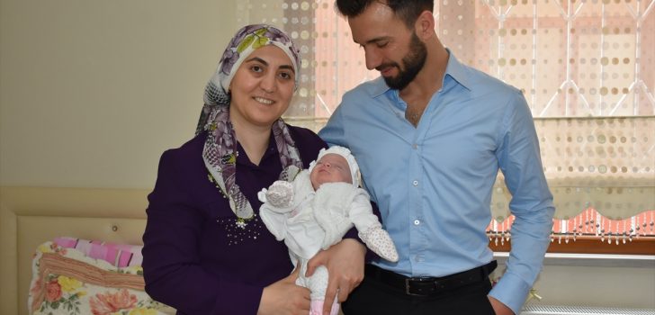 Trabzonlu çiftin 8 yıllık bebek hasreti sona erdi!