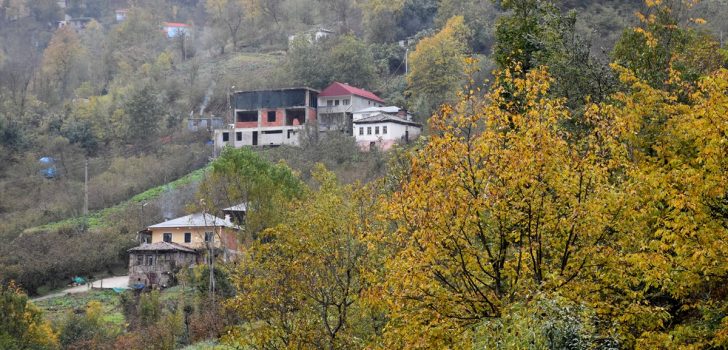 Trabzon’da sonbahar renkleri görsel şölen sunuyor