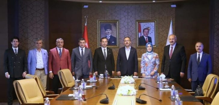 Başkan Çebi Gençlik ve Spor Bakanı Kasapoğlu ile Görüştü