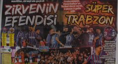 Trabzon yerel basınında Fenerbahçe maçının yansımaları
