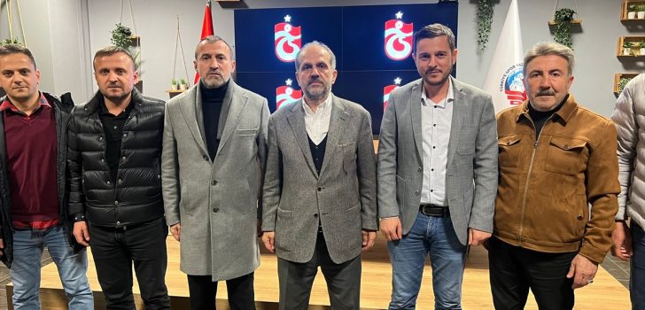 Albayrak ve Hacıkerimoğlu TSYD Trabzon Şubesini ziyaret etti