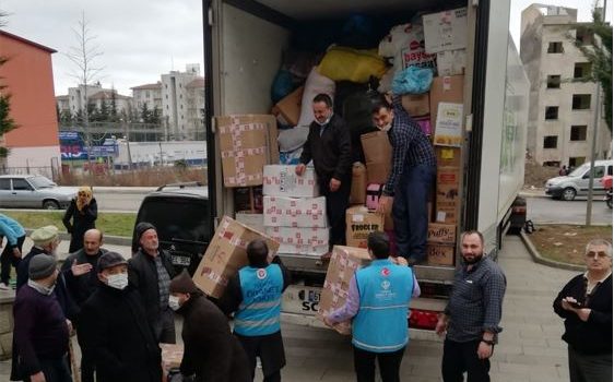 Trabzon’dan İdlib’e yardım