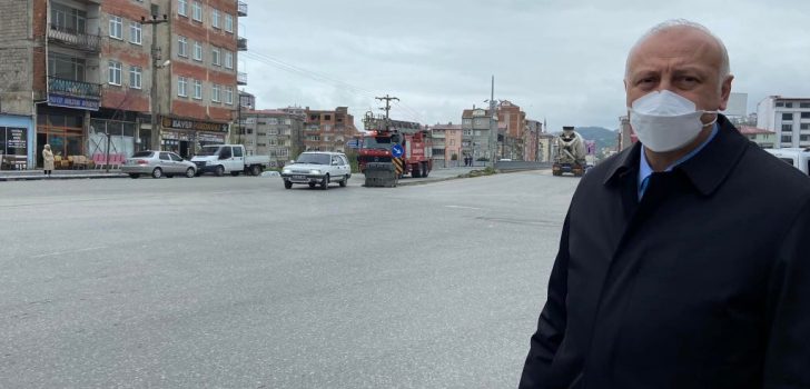 Başkan Çebi; ”Trabzon Caddesinde Sorun Kalmayacak”