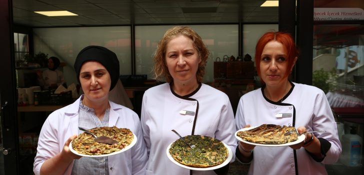 “Trabzon Ot Lezzetleri Festivali”nde davetlilere 75 çeşit yemek sunuldu