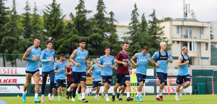 Trabzonspor, Atakaş Hatayspor maçı hazırlıklarını sürdürdü