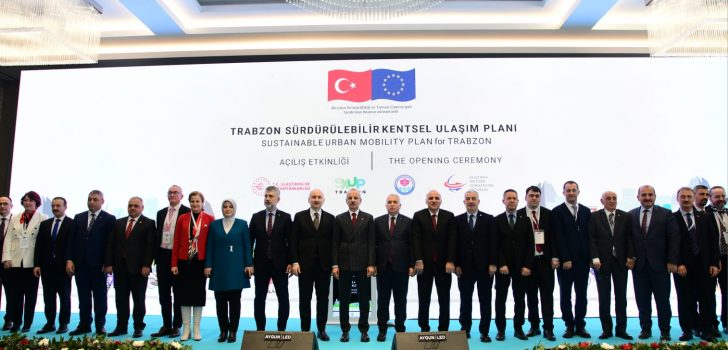 Sürdürülebilir Kentsel Ulaşım Planı Projesinin Açılış Töreni Ulaştırma ve Altyapı Bakanı Abdulkadir Uraloğlu’nun Katılımıyla Gerçekleştirildi