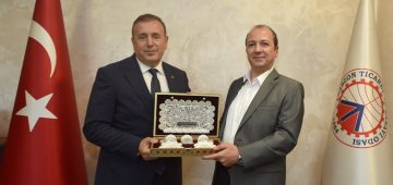 KOSGEB İl Müdürü Kurt’tan TTSO’ya veda ziyareti