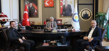Araklı Belediye Başkanı Sayın Çebi’yi Ziyaret Ettik