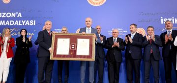 Millî Savunma Bakanı Yaşar Güler, “Trabzon’a İstiklal Madalyası Takdim Töreni”ne İştirak Etti