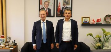 Trabzon Bölge Adliye Mahkemesi Cumhuriyet Başsavcı Vekili Tamer Bayraktar’ın ziyareti.