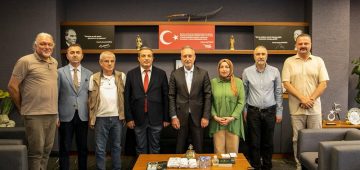 İl Sağlık Müdürümüz Dr. Mehmet Topsakal’a hayırlı olsun ziyareti