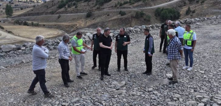 Ünlüpınar Barajı İnşaatının Son Durumu Yerinde İncelendi Ünlüpınar Barajı İnşaatının Son Durumu Yerinde İncelendi