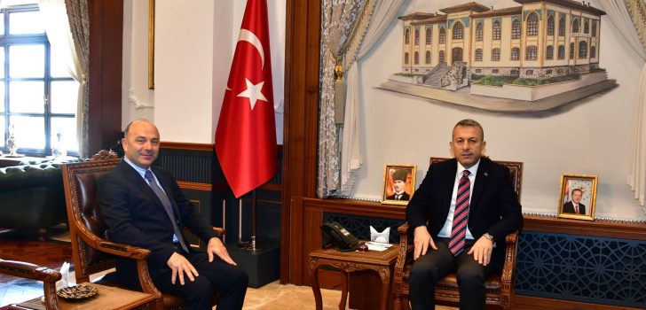 Türkiye Otelciler Birliği Trabzon Temsilcisi Mustafa Dündar’dan Vali Tahir Şahin’e Ziyaret