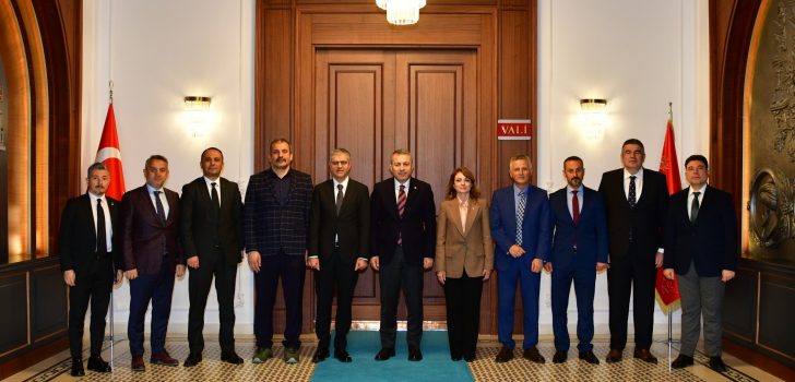 TMMOB Trabzon İl Koordinasyon Kurulu Sekreteri Ebru Çolak’tan Vali Tahir Şahin’e Ziyaret