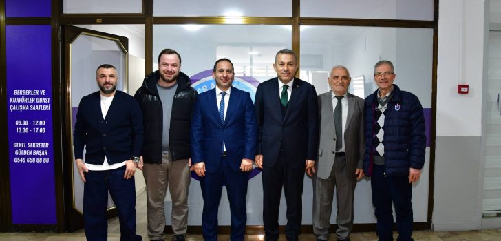 Trabzon Valiliği’nden Berberler ve Kuaförler Odası’na Ziyaret