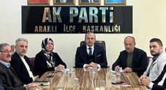 AK Parti Trabzon İl Başkanlığı Araklı İlçe Danışma Meclisi Toplantısı Düzenledi