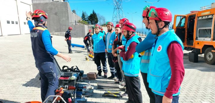 Trabzon İl Müftülüğü’nde Arama Kurtarma Ekibi Akredite Oldu