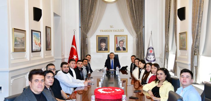 Trabzon Valiliği’nde Turizm Haftası Kapsamında Uluslararası Ziyaret