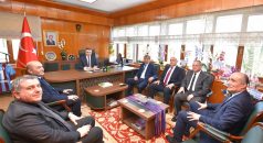 Ahmet Demirci’ye Hayırlı Olsun Ziyareti