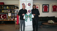 Rigobert Song, Başkan Hacıosmanoğlu ve Başkan Vekili Otyakmaz’ı Ziyaret Etti