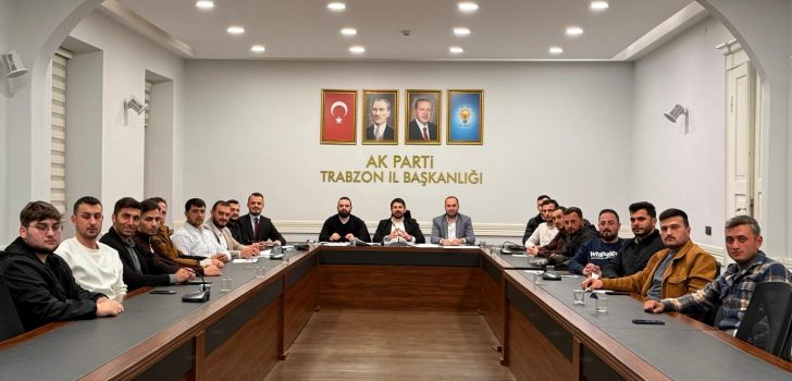 AK Parti Trabzon Gençlik Kolları İlçe Başkanları Toplantısı Gerçekleştirildi AK Parti Trabzon Gençlik Kolları İlçe Başkanları Toplantısı Gerçekleştirildi
