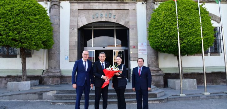 Trabzon Valiliği’nden Doğu Karadeniz Gümrük ve Dış Ticaret Bölge Müdürlüğü’ne Ziyaret