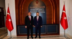 Trabzon Valiliği’nde Esnaf Odası Yönetimine Ziyaret