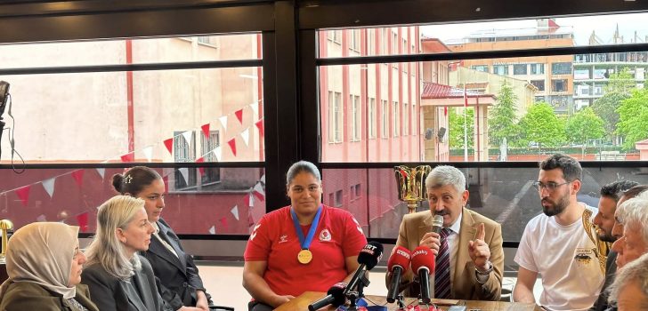 Başkan Çebi’den Şampiyon Sporcuya Tebrik Ziyareti