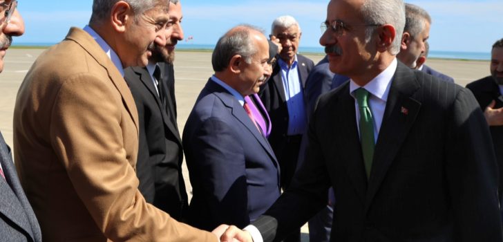 Trabzon’da Bakan Uraloğlu’na Karşılama Programı