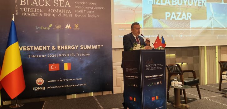 Türkiye–Romanya Karadeniz Ticaret ve Enerji Zirvesi Trabzon’da Başladı