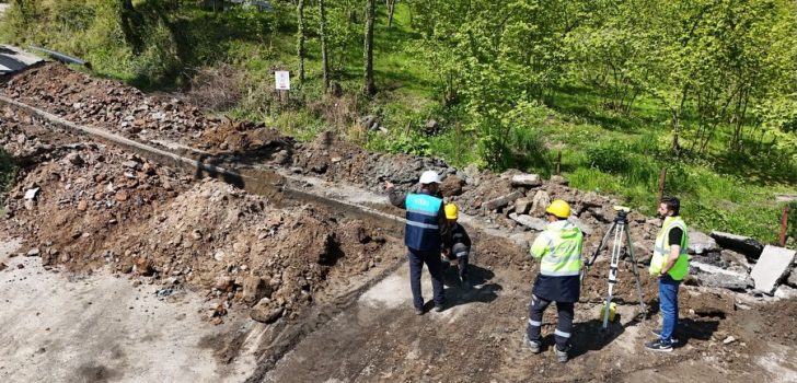 Araklı’da 1600 Metrelik Kanalizasyon Hattı Tamamlandı