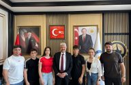 Dünya Kupası Şampiyonu Sporculardan Araklı Belediyesi’ne Ziyaret