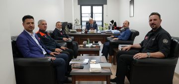 Üniversitemizde Afetlere Hazırlık ve İş Birliği Toplantısı