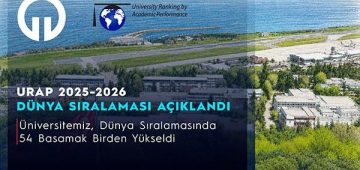 Üniversitemiz, URAP Dünya Sıralaması’nda 54 Basamak Birden Yükseldi