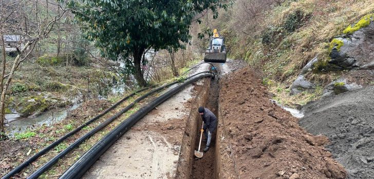 Büyükşehir İki Mahallenin Daha Su Sorununu Çözdü