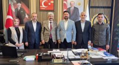 AK Parti Heyetinden Araklı Belediyesi’ne Ziyaret