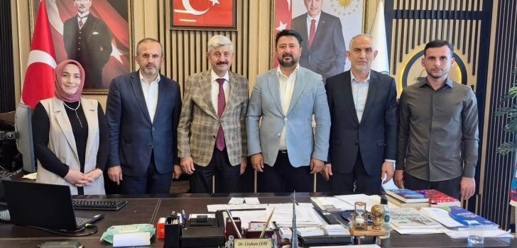 AK Parti Heyetinden Araklı Belediyesi’ne Ziyaret
