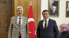 Araklı Belediye Başkanı Çebi, Yomra Kaymakamı Oğuzhan Ocak’ı Ziyaret Etti