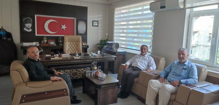Müftülerden Araklı İlçe Müftüsü Durmuş’a Ziyaret