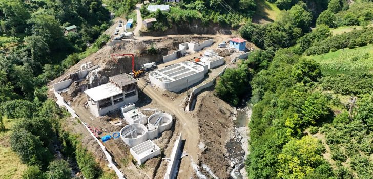 İleri Biyolojik Arıtma Tesisi’nin Yapımı Sürüyor