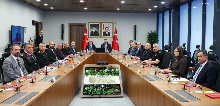 Trabzon’da Yurt Güvenliği İçin VKS Toplantısı Yapıldı