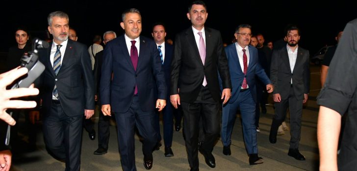 Bakanlar Trabzon’a Geldi