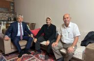 Araklı’da Çebi’den Emekli Müdürlere Ziyaret