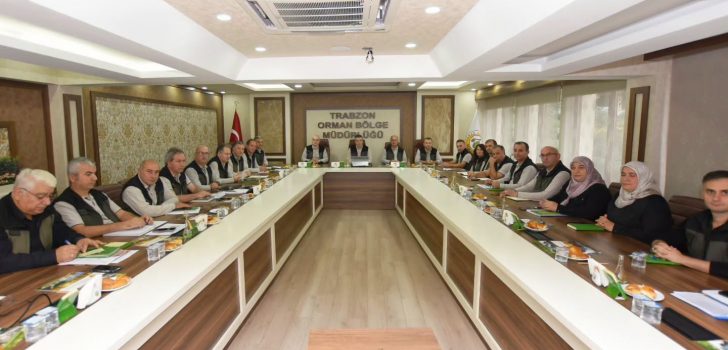 Trabzon’da Ormancılık Çalışmaları Masaya Yatırıldı