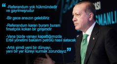 ‘Referandum yok hükmündedir ve gayrimeşrudur’